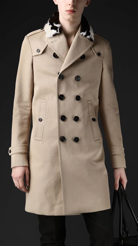 burberry trench coat men's sale|Burberry trench coat wool men.